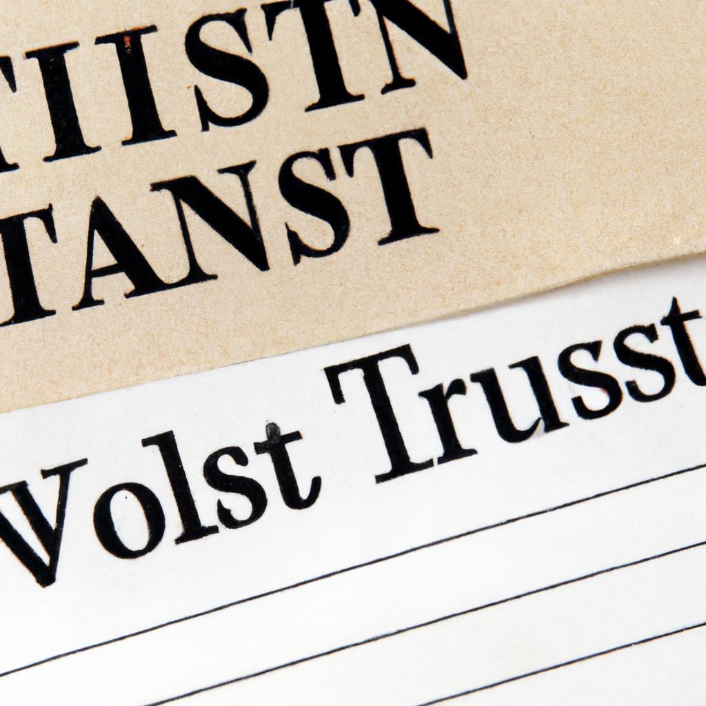 Guidelines for Choosing Between a Will⁢ and a Trust